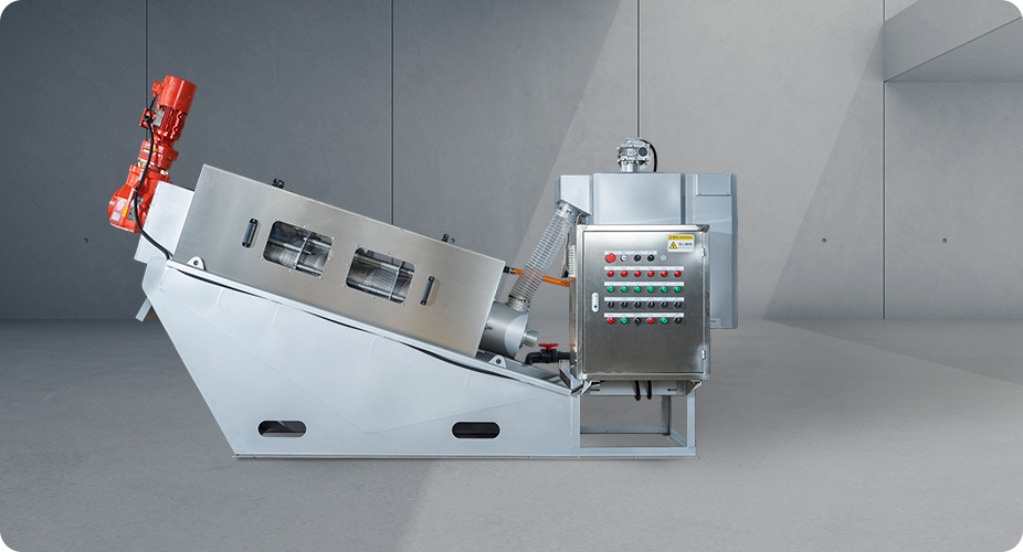 Machine de déshydratation des boues
